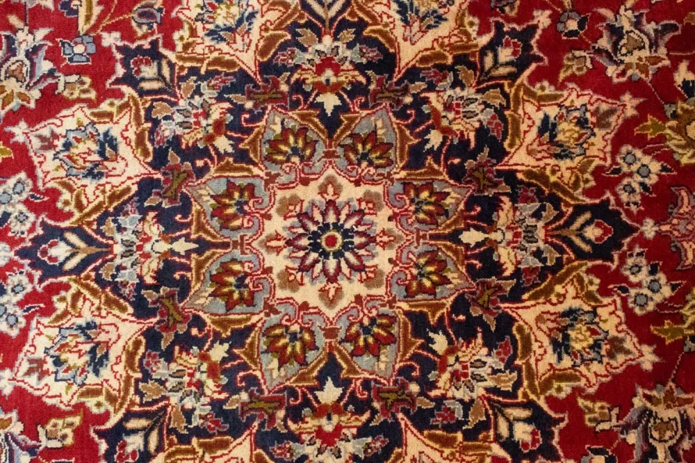 Persisk teppe - klassisk - 428 x 293 cm - rød