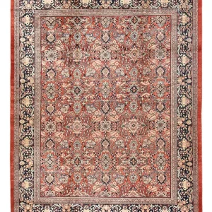 Persisk teppe - klassisk - 431 x 322 cm - bordeaux rød