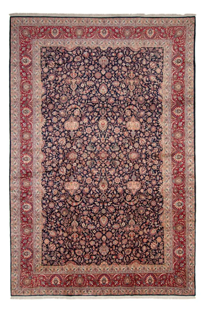 Persisk teppe - klassisk - 503 x 342 cm - mørkeblå