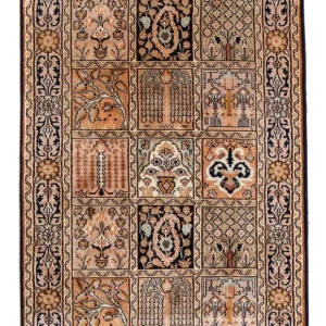Persisk teppe - klassisk - 96 x 63 cm - flerfarget