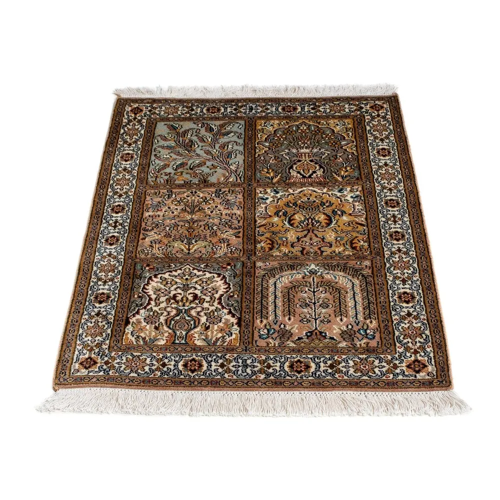 Persisk teppe - klassisk - 92 x 62 cm - flerfarget