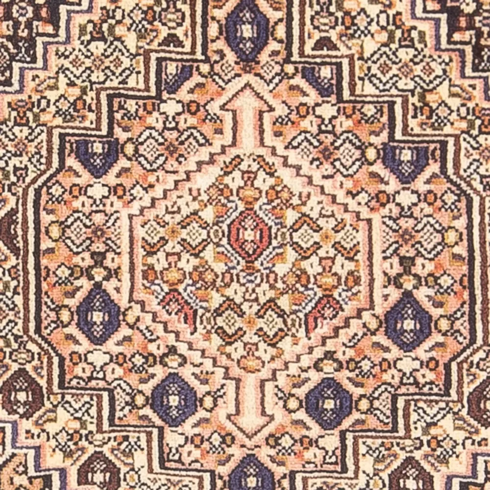Persisk teppe - klassisk - 98 x 75 cm - mørkeblå