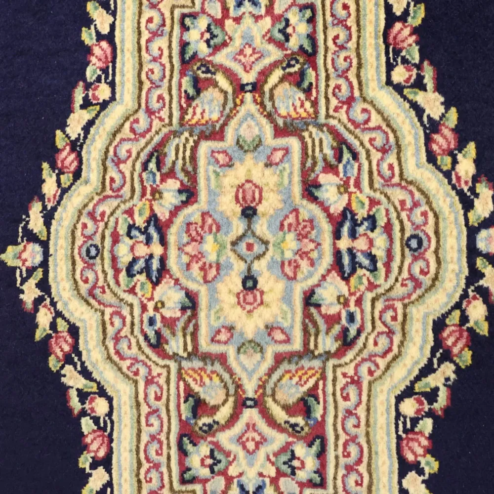Persisk teppe - klassisk - Royal - 148 x 89 cm - mørkeblå