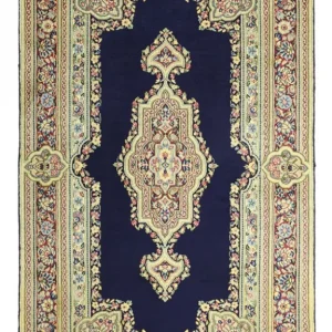 Persisk teppe - klassisk - Royal - 148 x 89 cm - mørkeblå