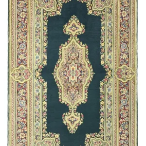 Persisk teppe - klassisk - Royal - 152 x 90 cm - mørkegrønn
