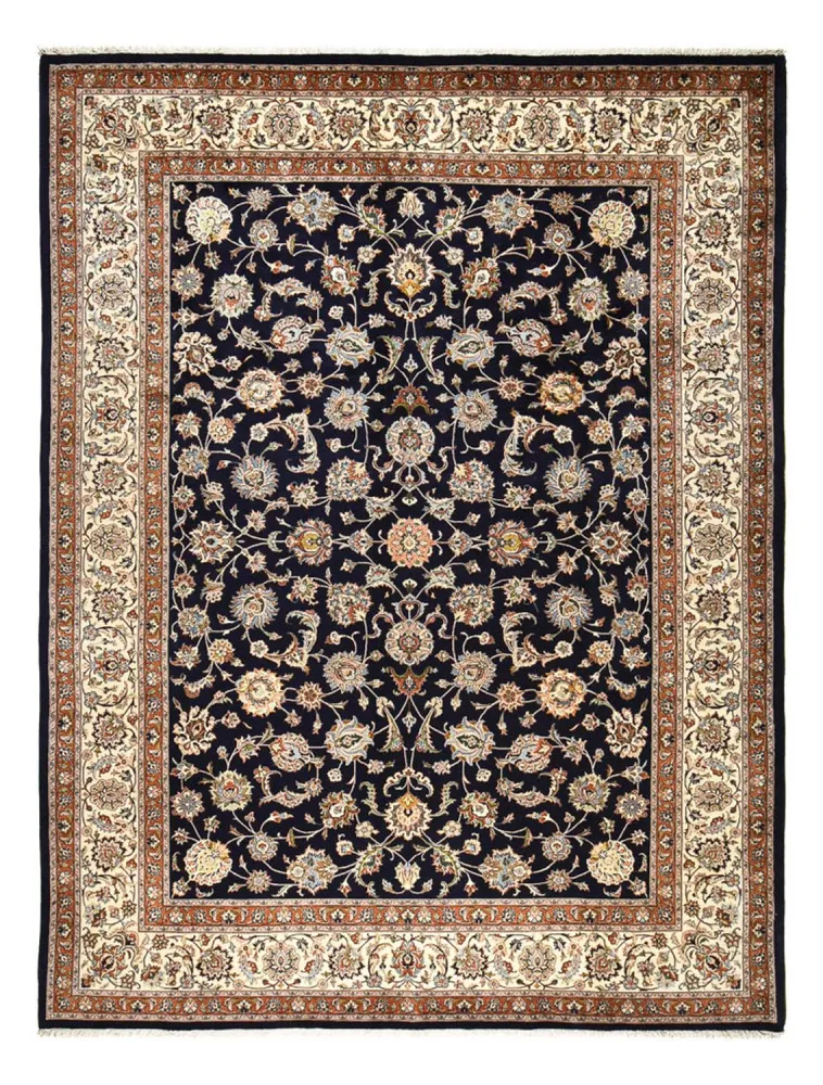 Persisk teppe - klassisk - Royal - 396 x 300 cm - mørkeblå
