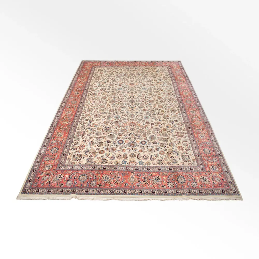 Persisk teppe - klassisk - Royal - 493 x 352 cm - krem