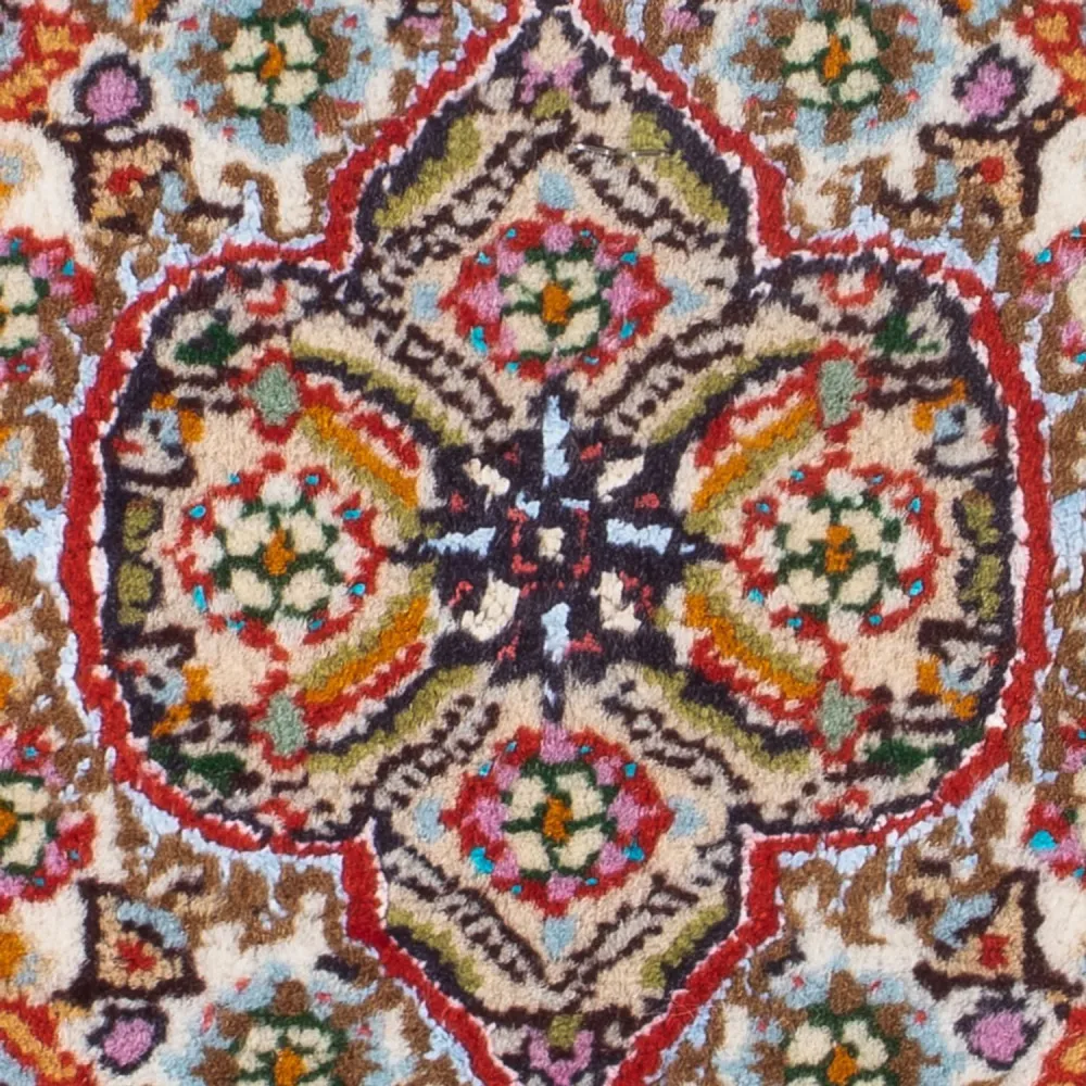 Persisk teppe - klassisk - Royal - 30 x 30 cm - flerfarget