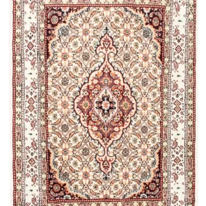 Persisk teppe - klassisk - Royal - 90 x 60 cm - lys rød