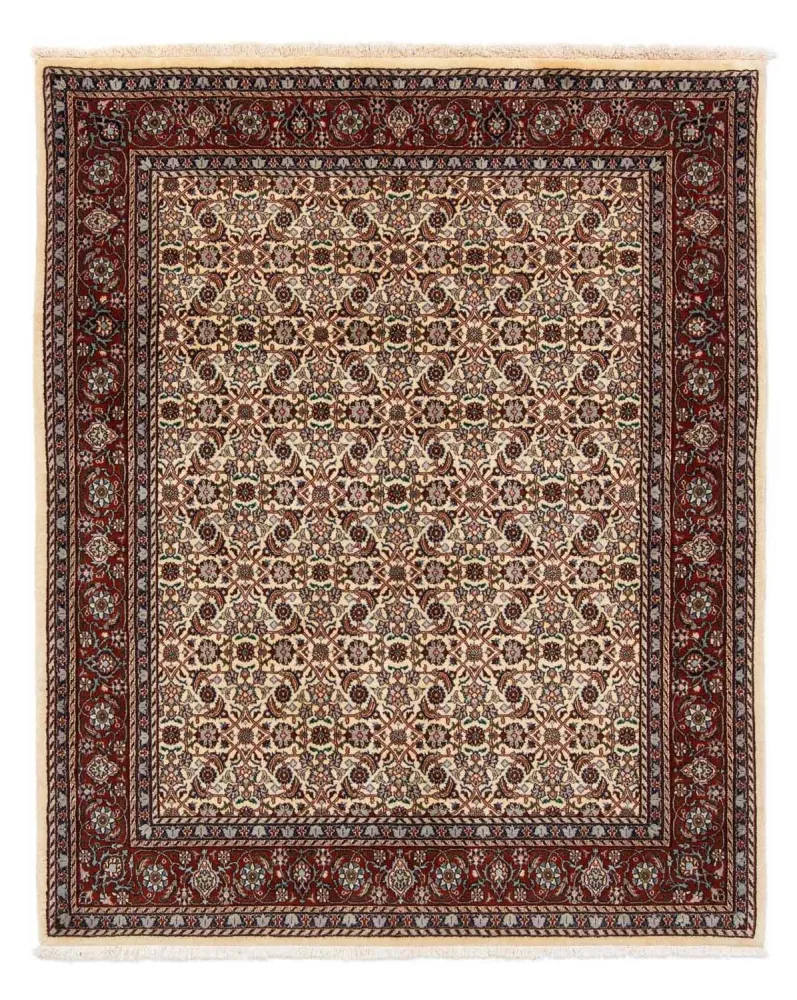 Persisk teppe - klassisk square - 182 x 149 cm - beige