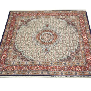 Persisk teppe - klassisk square - 195 x 195 cm - beige