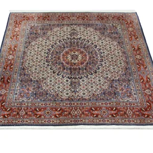 Persisk teppe - klassisk square - 207 x 204 cm - blå