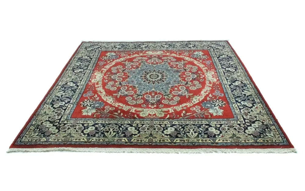 Persisk teppe - klassisk square - 208 x 202 cm - rød