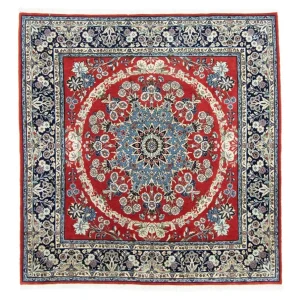 Persisk teppe - klassisk square - 208 x 202 cm - rød