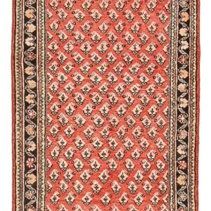 Persisk teppe - Mir - 128 x 60 cm - rød