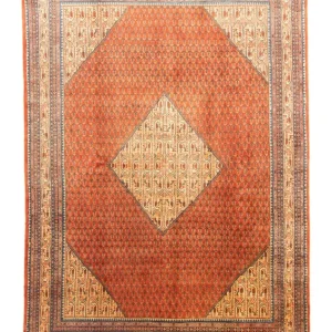 Persisk teppe - Mir - 300 x 206 cm - oransje