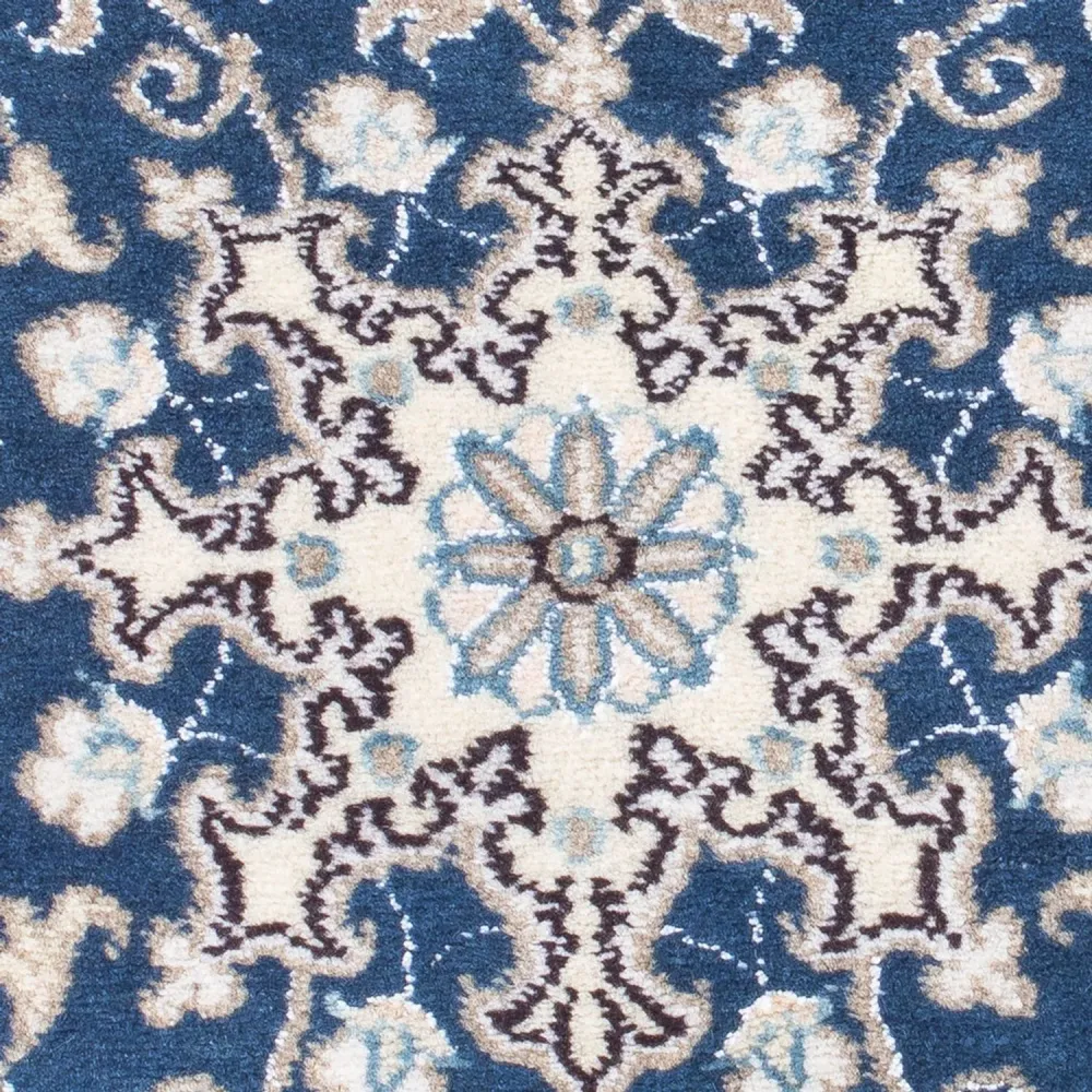 Persisk teppe - Nain - 90 x 60 cm - blå