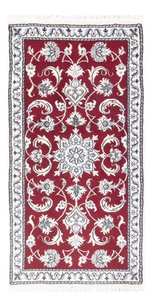 Persisk teppe - Nain - 136 x 66 cm - rød