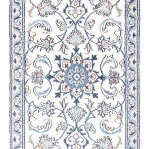 Persisk teppe - Nain - 137 x 68 cm - krem