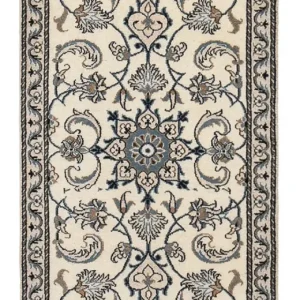 Persisk teppe - Nain - 137 x 69 cm - krem