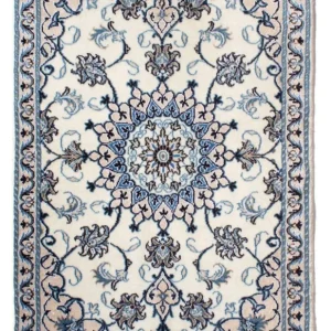 Persisk teppe - Nain - 139 x 88 cm - krem