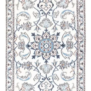 Persisk teppe - Nain - 140 x 70 cm - krem