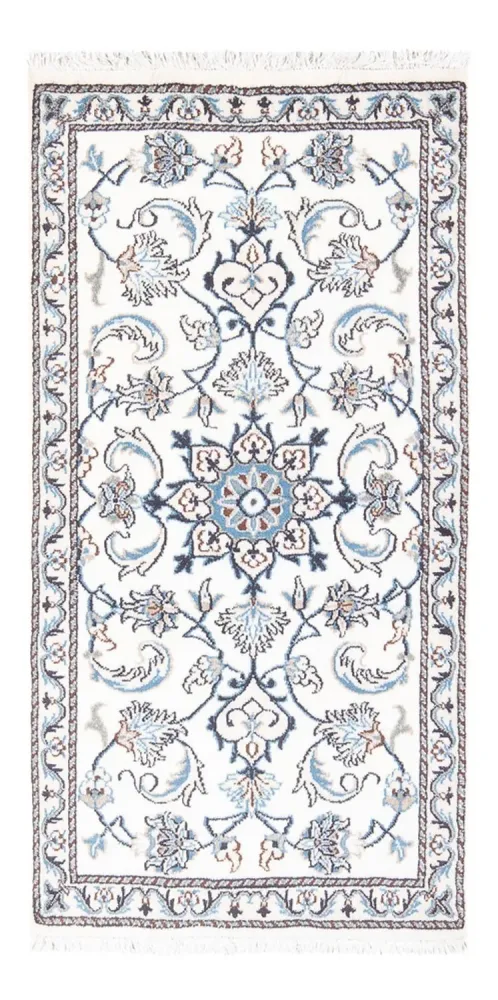 Persisk teppe - Nain - 140 x 70 cm - krem