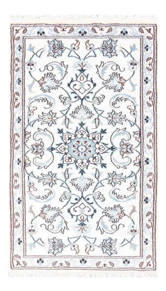 Persisk teppe - Nain - 140 x 70 cm - krem