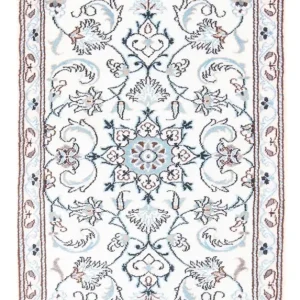 Persisk teppe - Nain - 140 x 70 cm - krem