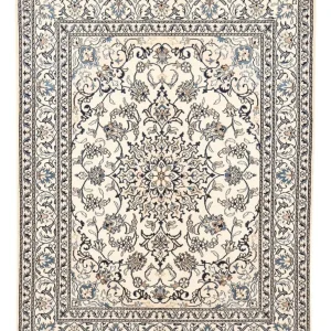 Persisk teppe - Nain - 195 x 150 cm - lys beige