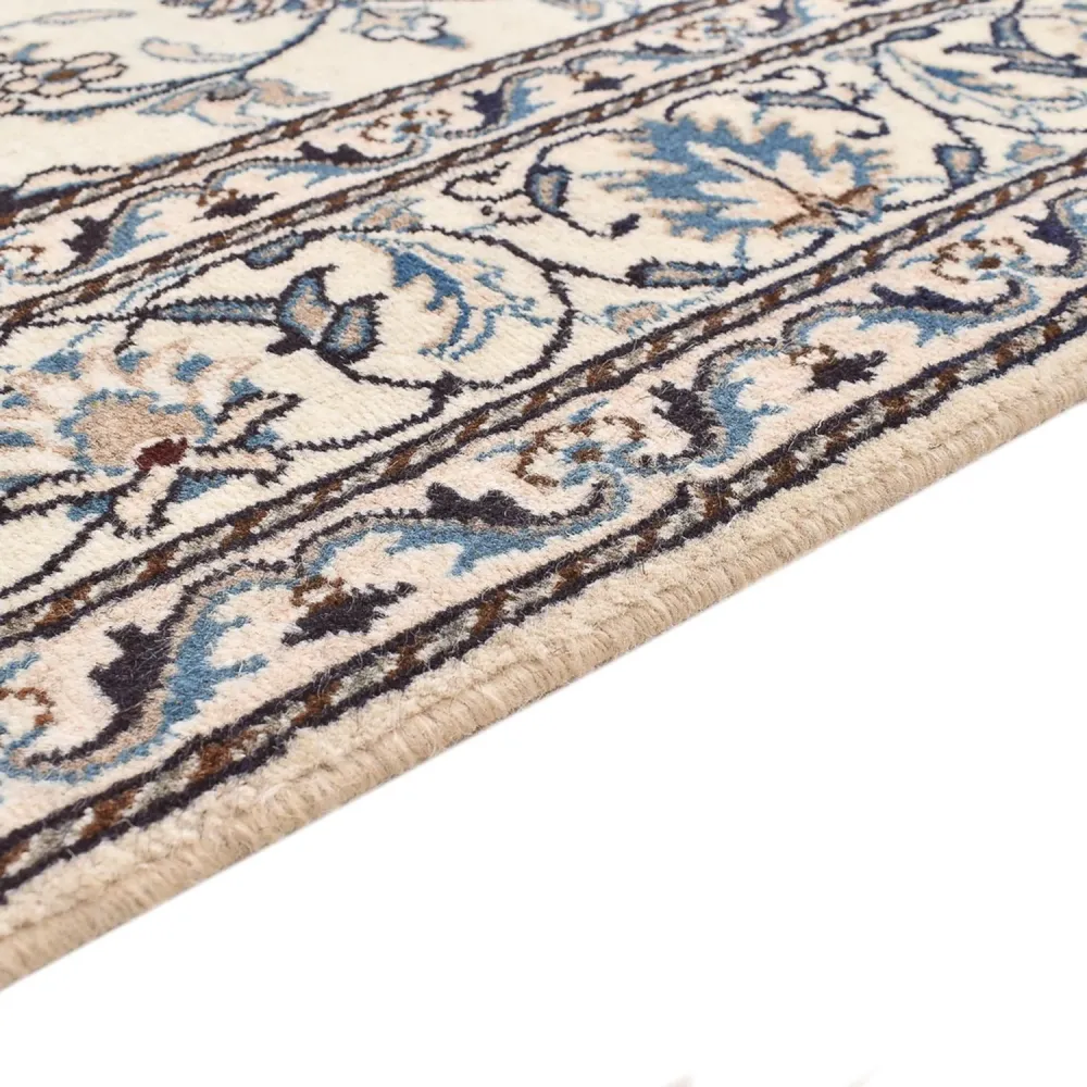 Persisk teppe - Nain - 195 x 150 cm - lys beige