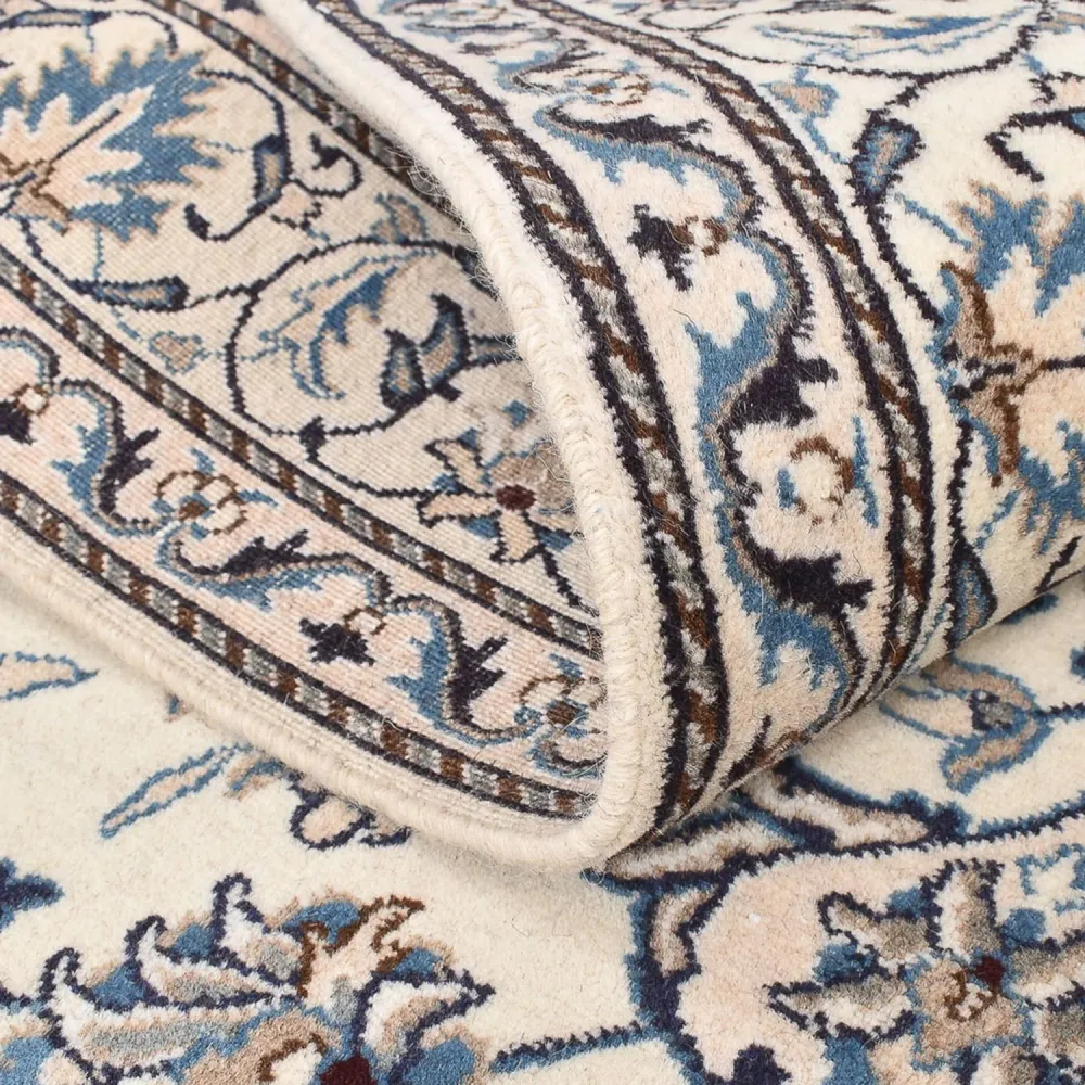 Persisk teppe - Nain - 195 x 150 cm - lys beige