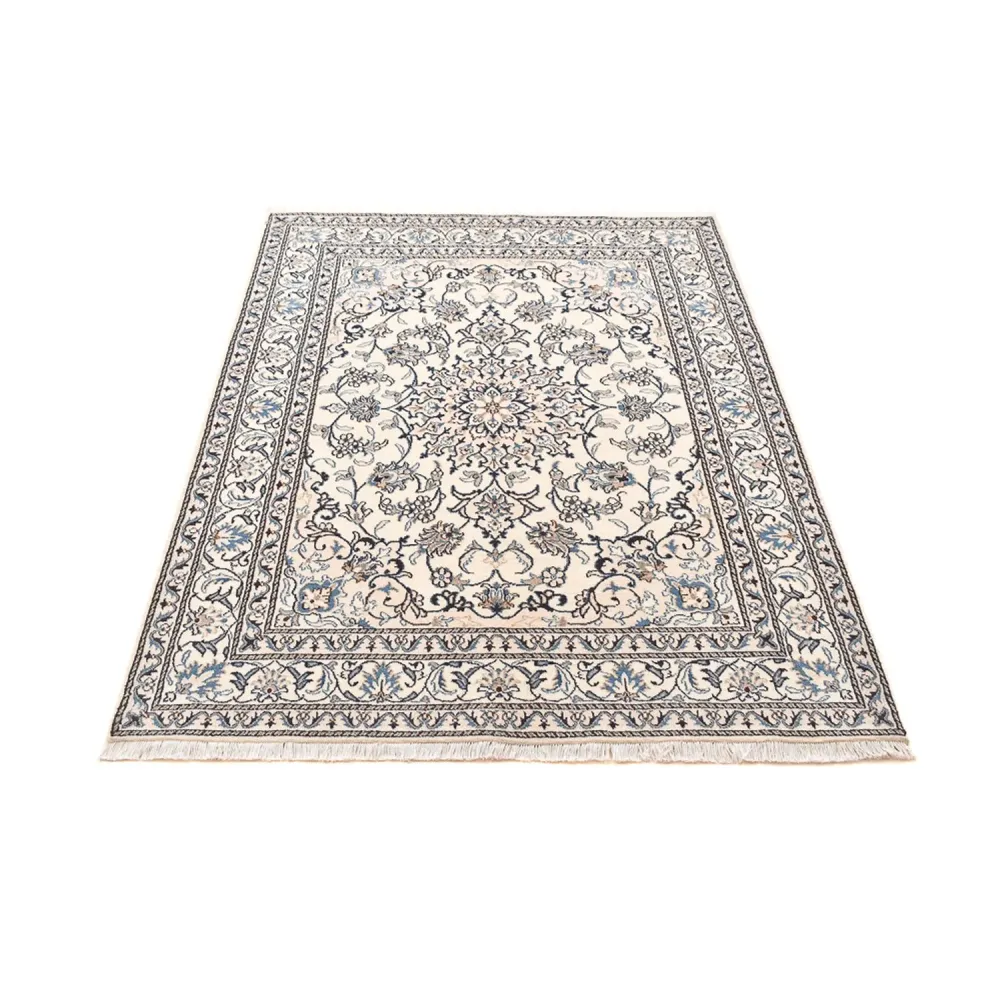 Persisk teppe - Nain - 195 x 150 cm - lys beige
