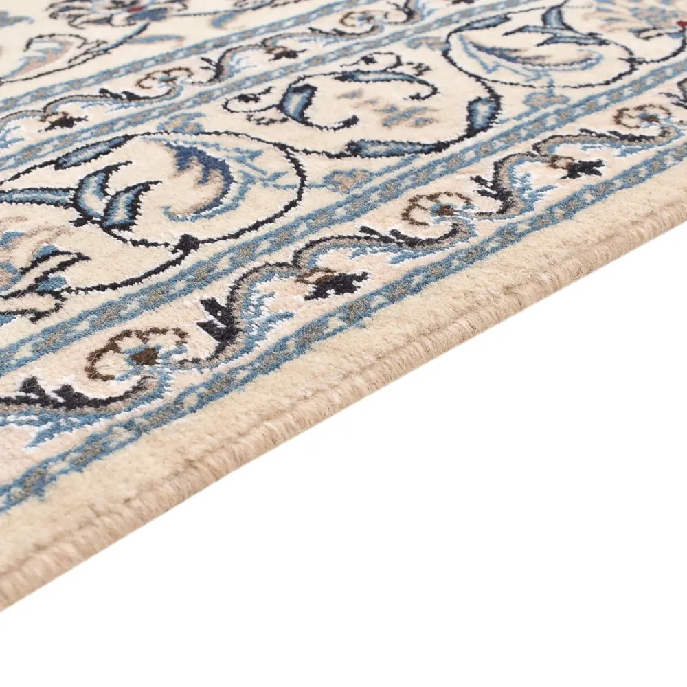 Persisk teppe - Nain - 195 x 150 cm - lys beige