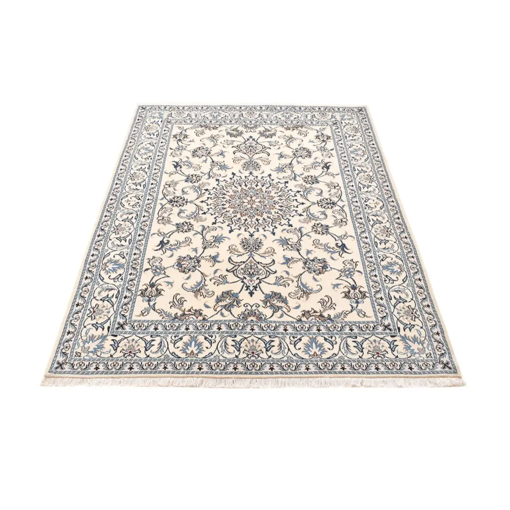 Persisk teppe - Nain - 195 x 150 cm - lys beige