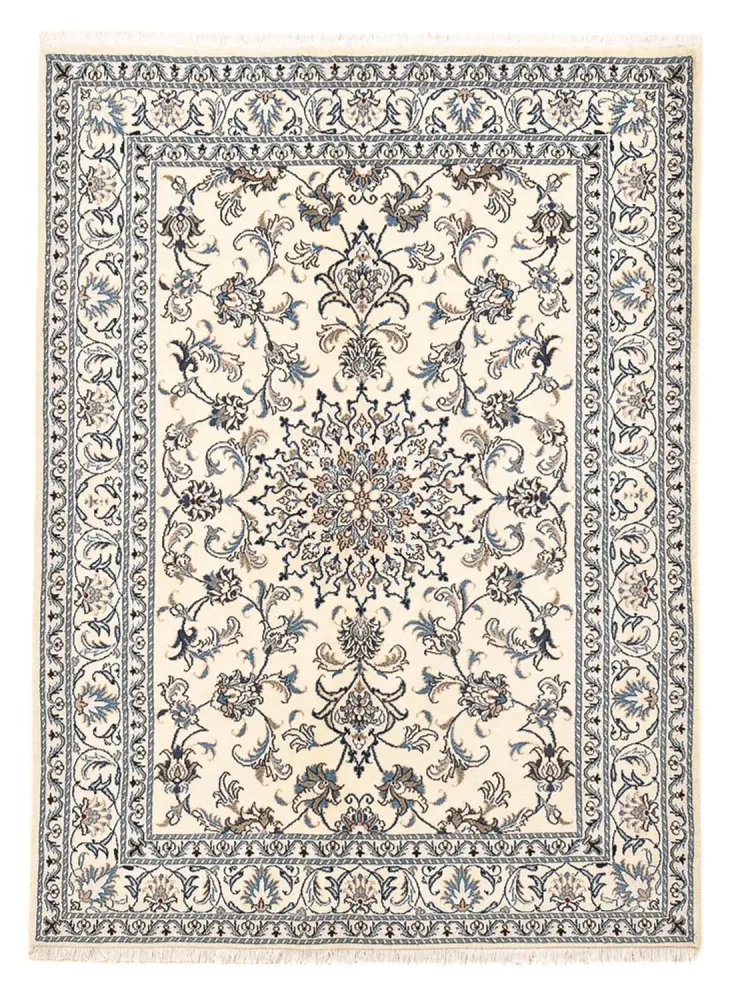 Persisk teppe - Nain - 195 x 150 cm - lys beige