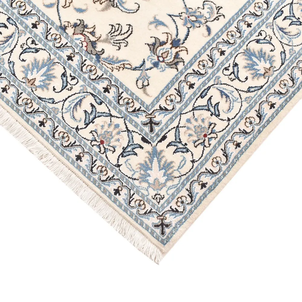Persisk teppe - Nain - 195 x 150 cm - lys beige