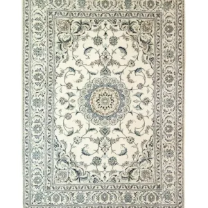 Persisk teppe - Nain - 280 x 198 cm - naturhvit