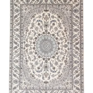 Persisk teppe - Nain - 350 x 246 cm - naturhvit