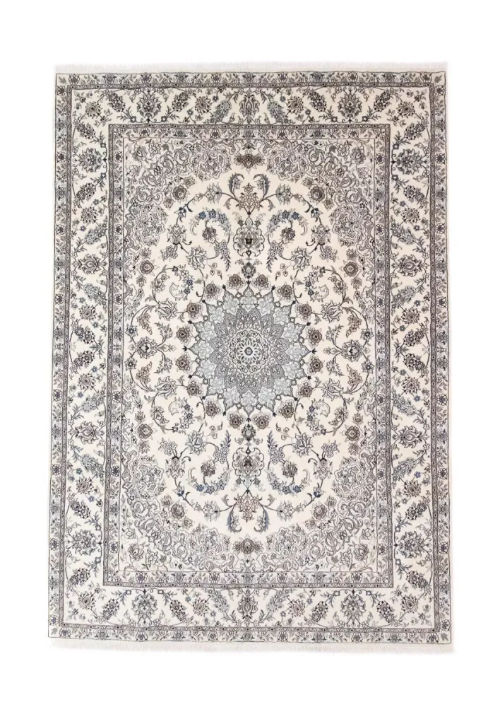 Persisk teppe - Nain - 350 x 246 cm - naturhvit