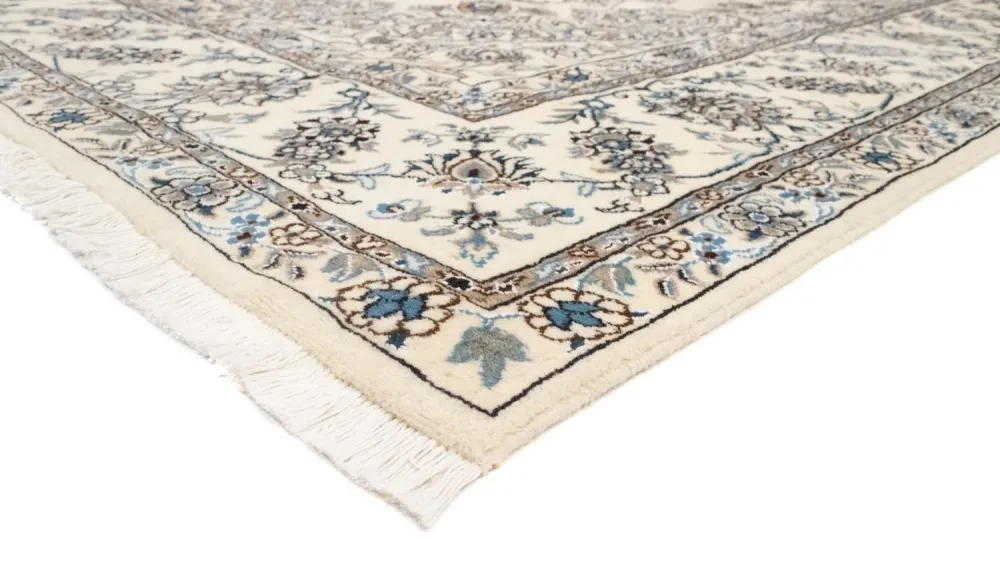 Persisk teppe - Nain - 350 x 246 cm - naturhvit