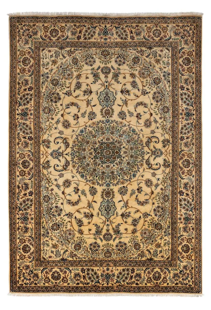 Persisk teppe - Nain - 359 x 241 cm - beige