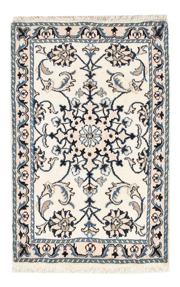 Persisk teppe - Nain - 92 x 60 cm - beige