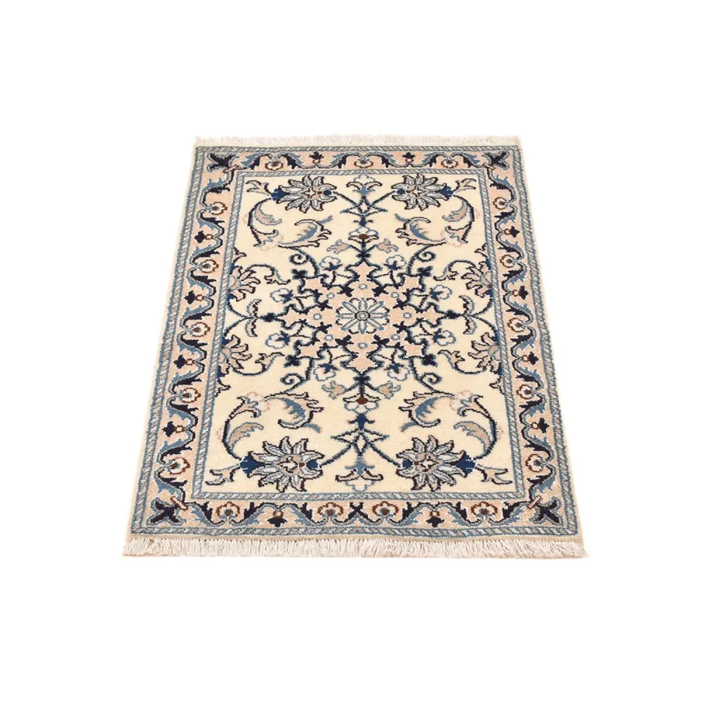 Persisk teppe - Nain - 85 x 60 cm - krem