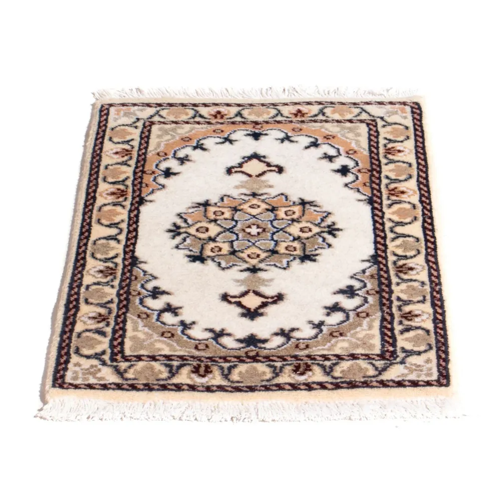 Persisk teppe - Nain - 60 x 40 cm - krem
