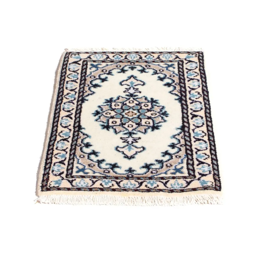 Persisk teppe - Nain - 60 x 40 cm - krem