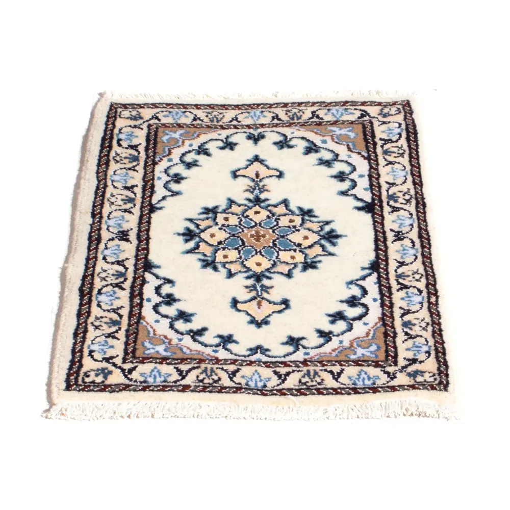 Persisk teppe - Nain - 60 x 40 cm - krem