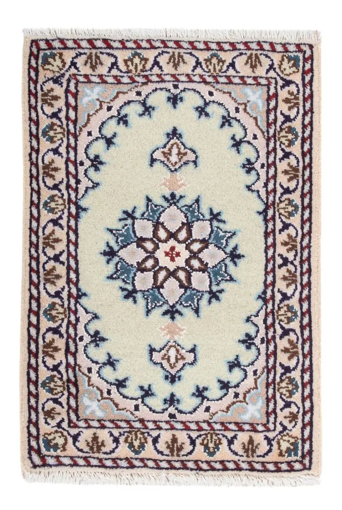 Persisk teppe - Nain - 60 x 40 cm - krem