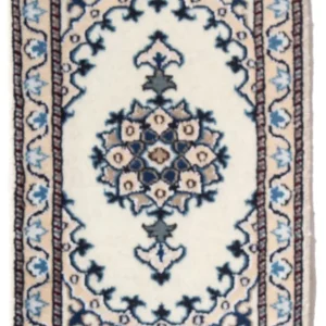 Persisk teppe - Nain - 60 x 40 cm - krem