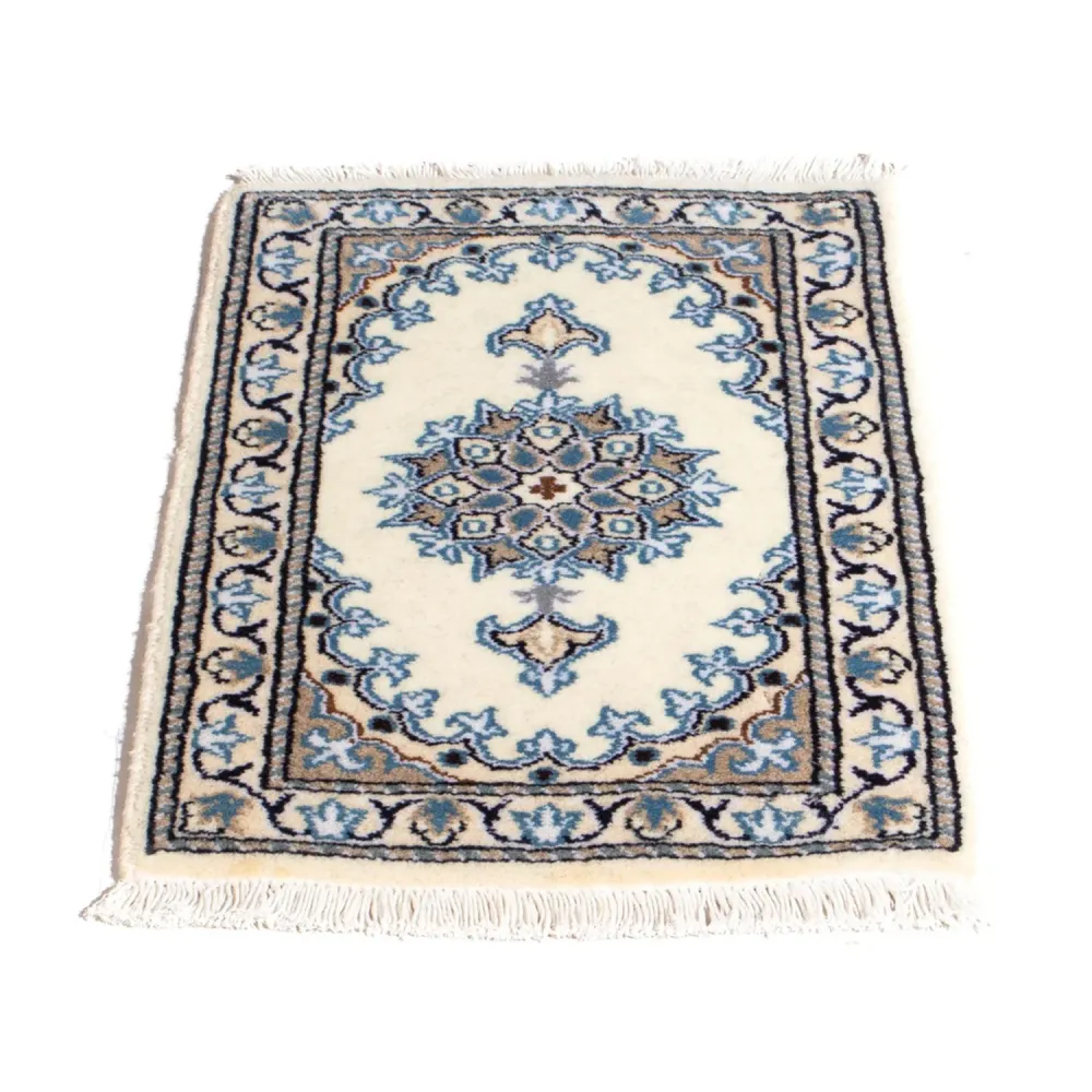 Persisk teppe - Nain - 60 x 40 cm - krem
